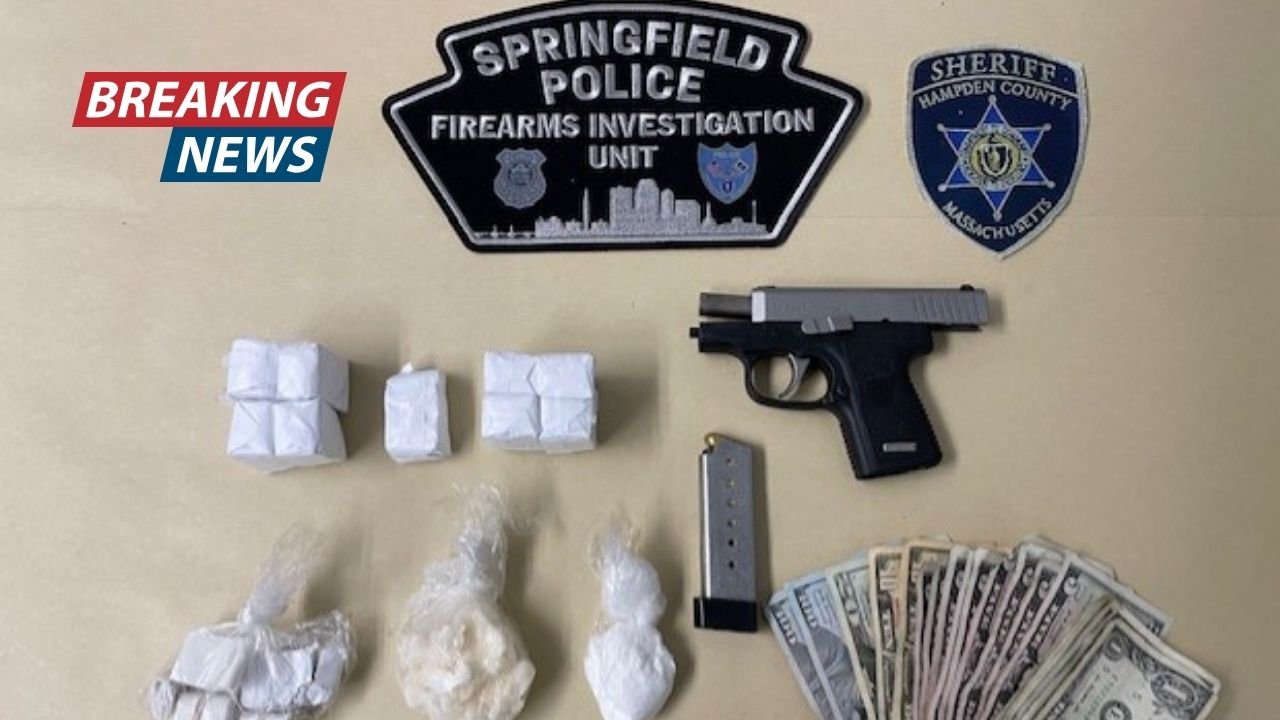 Hombre de Springfield acusado de tráfico de drogas y posesión ilegal de armas de fuego
