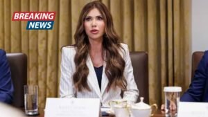 Kristi Noem se enfrenta a Margaret Brennan de CBS en una entrevista tensa
